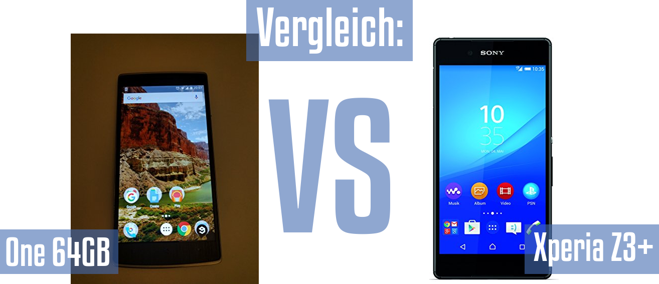 OnePlus One 64GB und OnePlus One 64GB im Vergleichstest