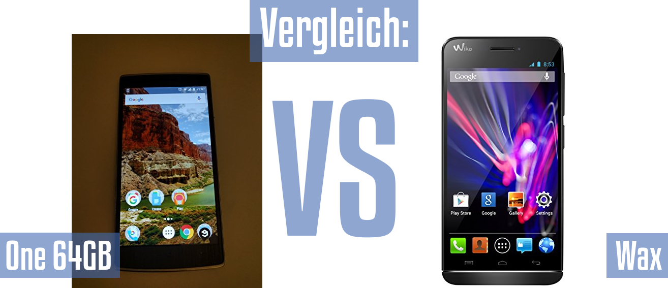 OnePlus One 64GB und OnePlus One 64GB im Vergleichstest