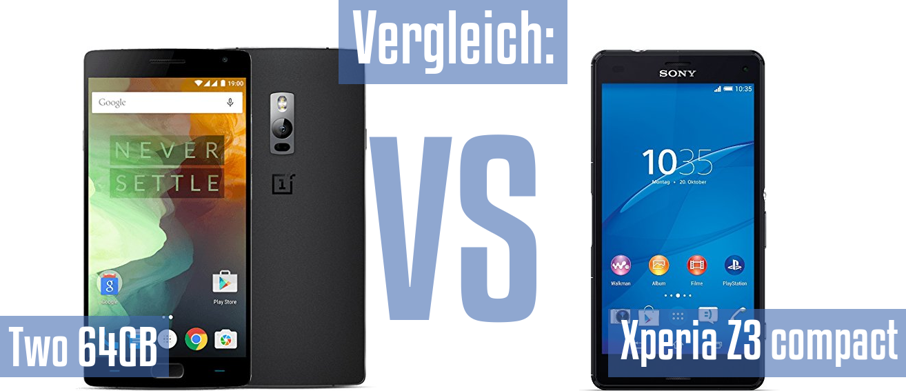 OnePlus Two 64GB und OnePlus Two 64GB im Vergleichstest