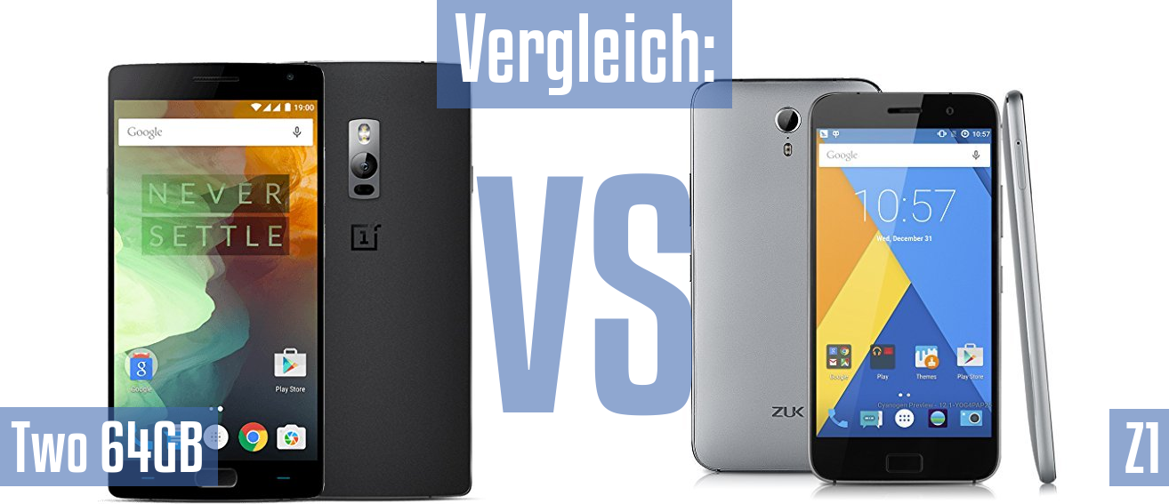 OnePlus Two 64GB und OnePlus Two 64GB im Vergleichstest