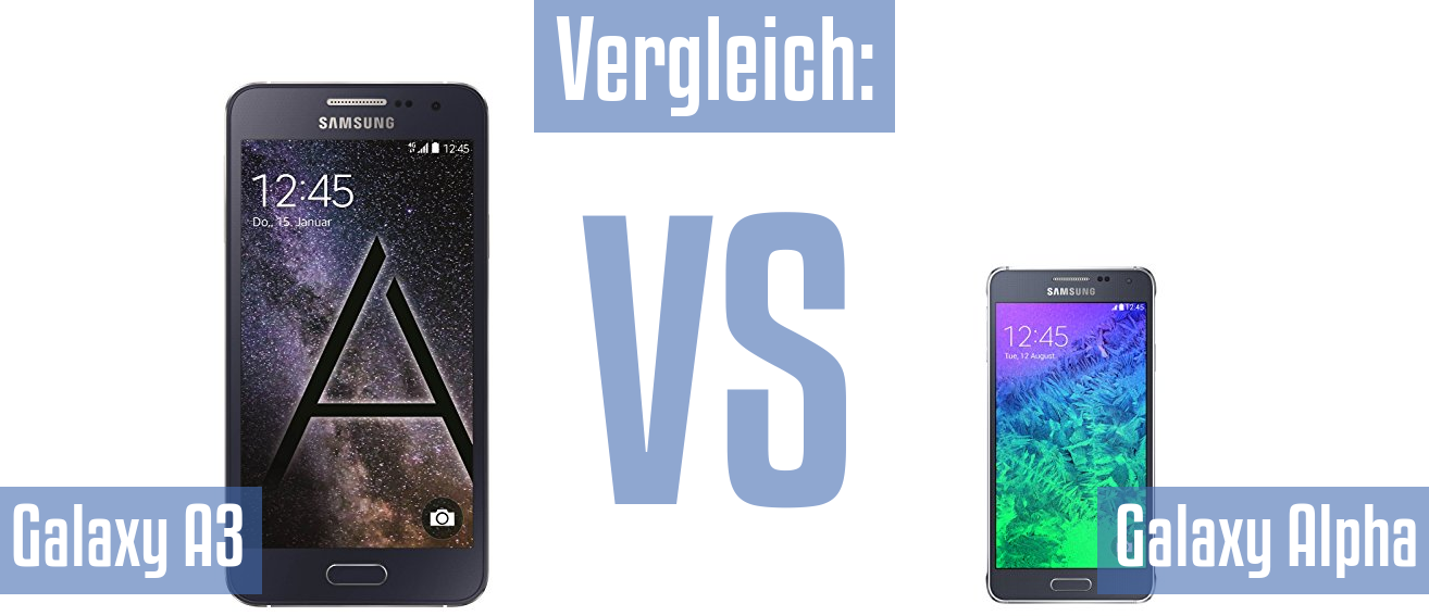 Samsung Galaxy A3 und Samsung Galaxy A3 im Vergleichstest