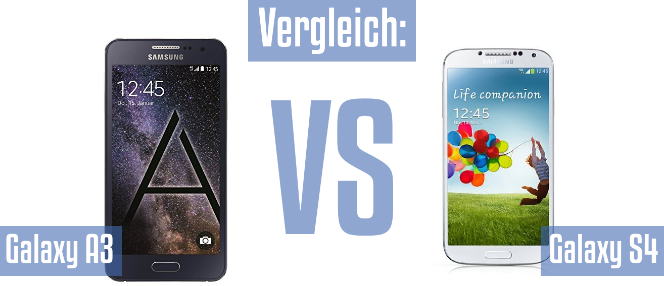 Samsung Galaxy A3 und Samsung Galaxy A3 im Vergleichstest