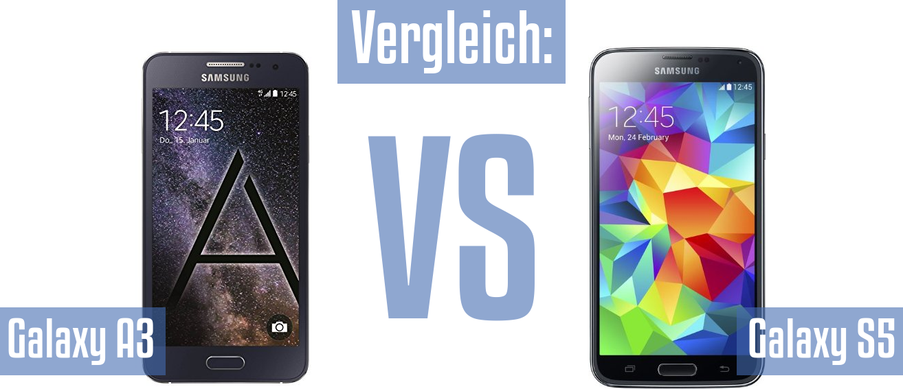 Samsung Galaxy A3 und Samsung Galaxy A3 im Vergleichstest