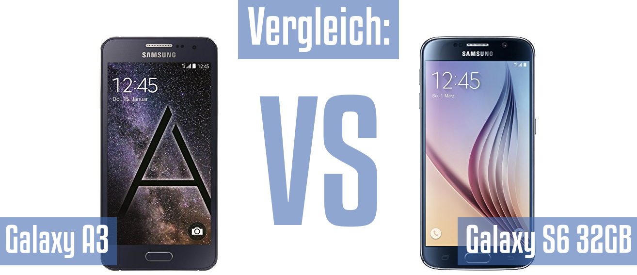 Samsung Galaxy A3 und Samsung Galaxy A3 im Vergleichstest