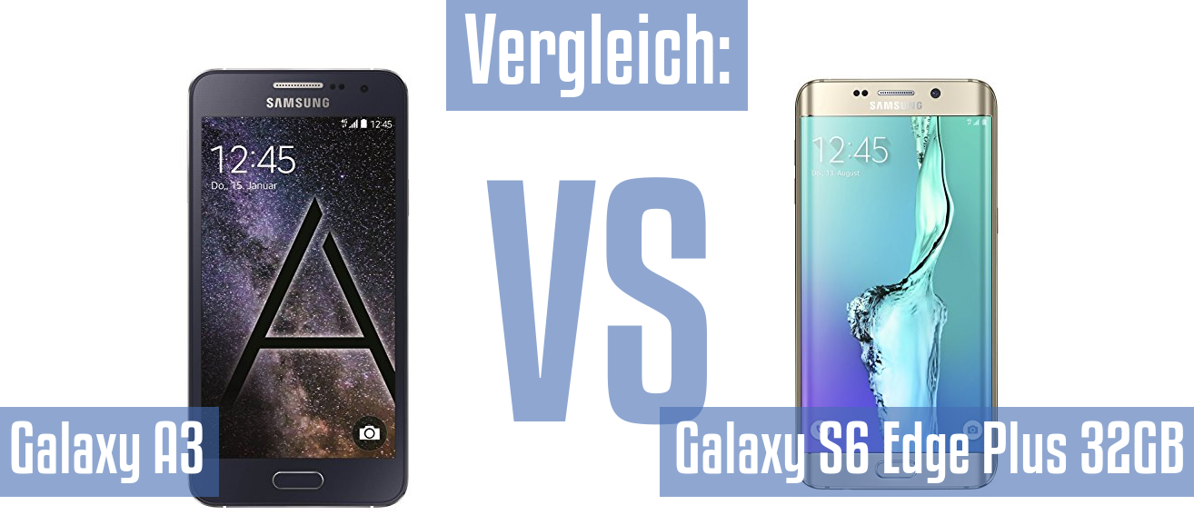 Samsung Galaxy A3 und Samsung Galaxy A3 im Vergleichstest