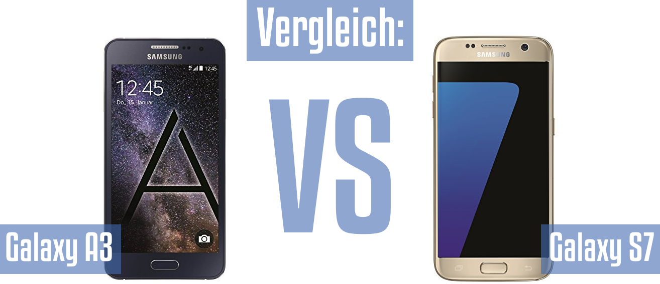 Samsung Galaxy A3 und Samsung Galaxy A3 im Vergleichstest