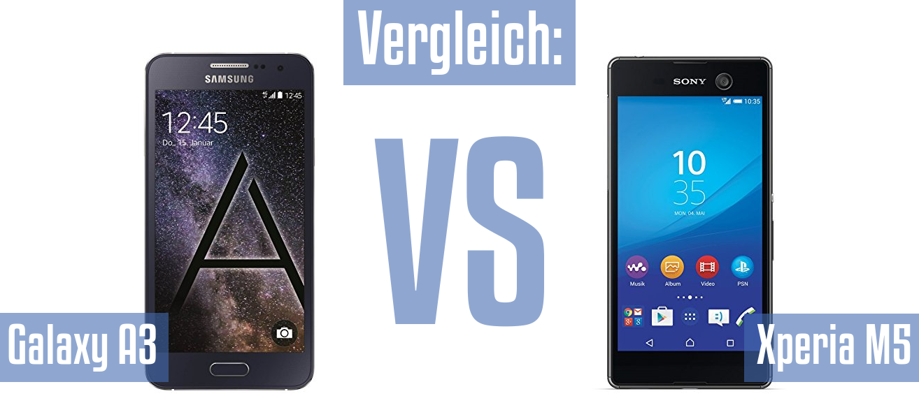 Samsung Galaxy A3 und Samsung Galaxy A3 im Vergleichstest