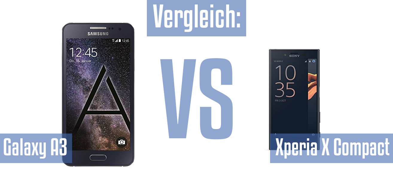 Samsung Galaxy A3 und Samsung Galaxy A3 im Vergleichstest