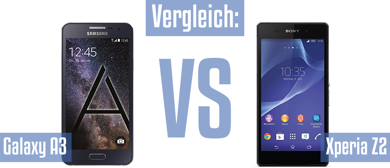 Samsung Galaxy A3 und Samsung Galaxy A3 im Vergleichstest