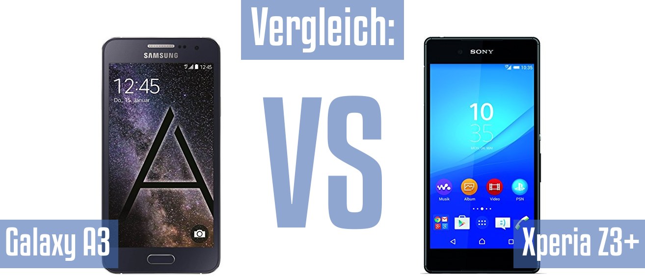 Samsung Galaxy A3 und Samsung Galaxy A3 im Vergleichstest