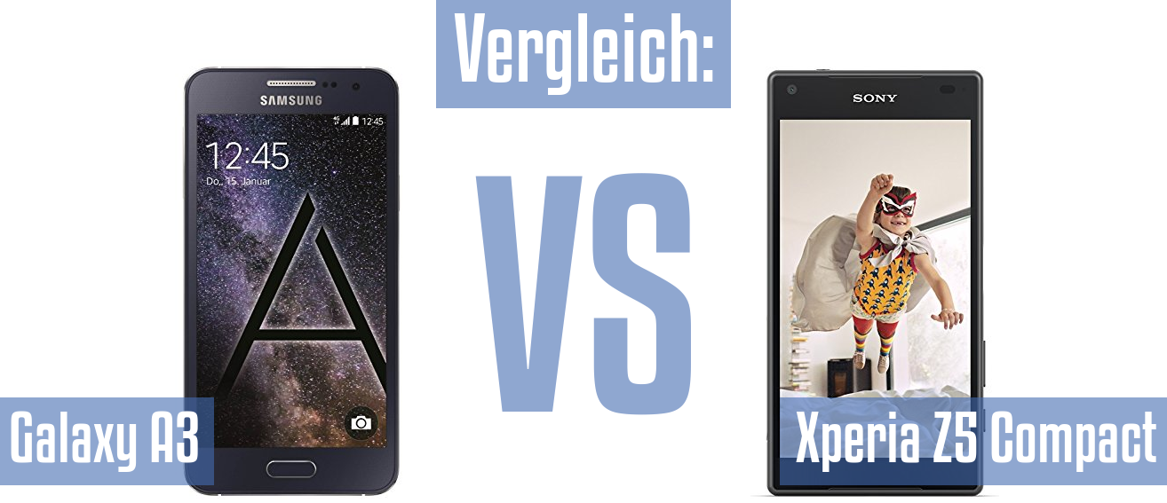 Samsung Galaxy A3 und Samsung Galaxy A3 im Vergleichstest