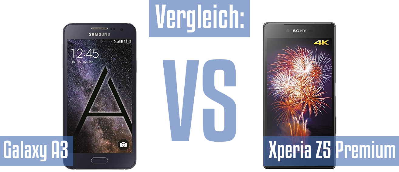 Samsung Galaxy A3 und Samsung Galaxy A3 im Vergleichstest