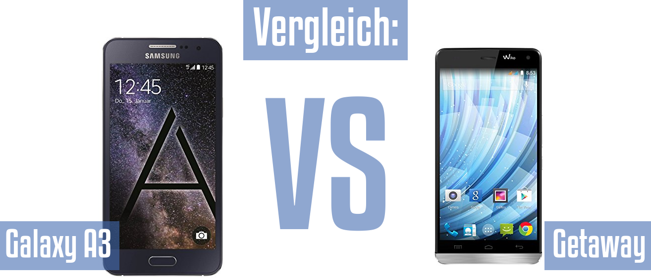 Samsung Galaxy A3 und Samsung Galaxy A3 im Vergleichstest