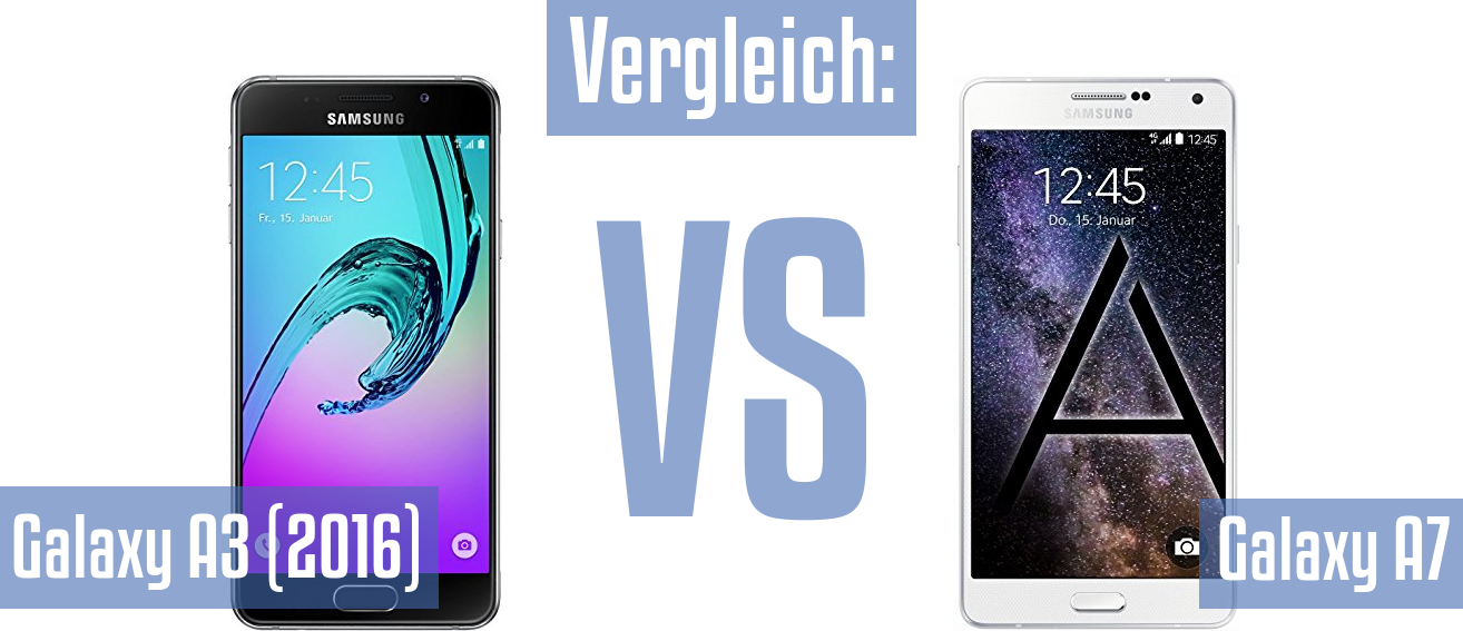 Samsung Galaxy A3 (2016) und Samsung Galaxy A3 (2016) im Vergleichstest