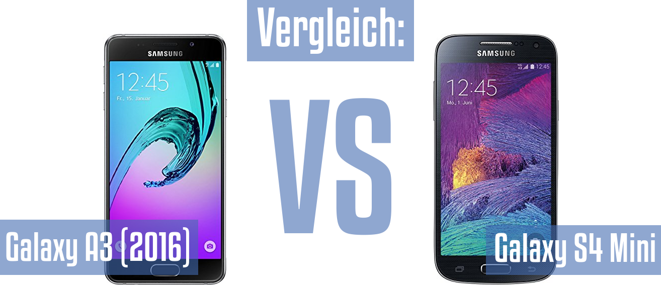 Samsung Galaxy A3 (2016) und Samsung Galaxy A3 (2016) im Vergleichstest