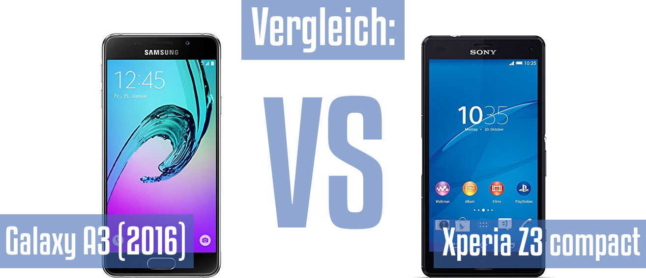 Samsung Galaxy A3 (2016) und Samsung Galaxy A3 (2016) im Vergleichstest
