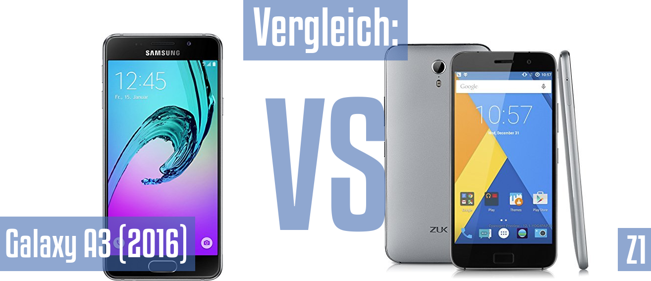 Samsung Galaxy A3 (2016) und Samsung Galaxy A3 (2016) im Vergleichstest