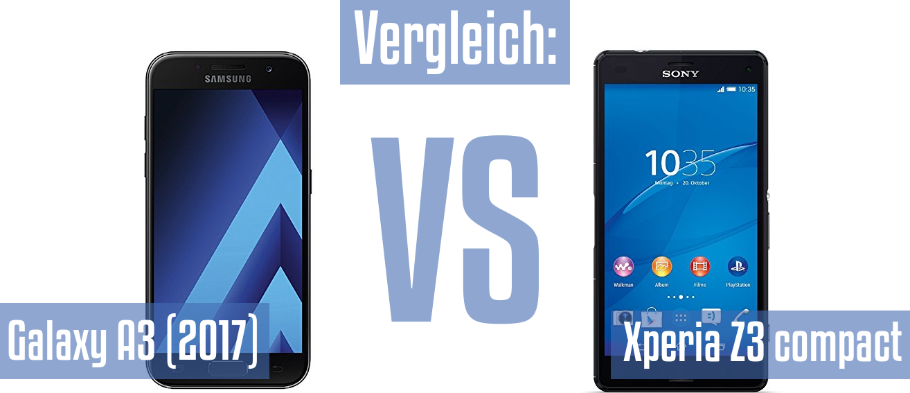 Samsung Galaxy A3 (2017) und Samsung Galaxy A3 (2017) im Vergleichstest