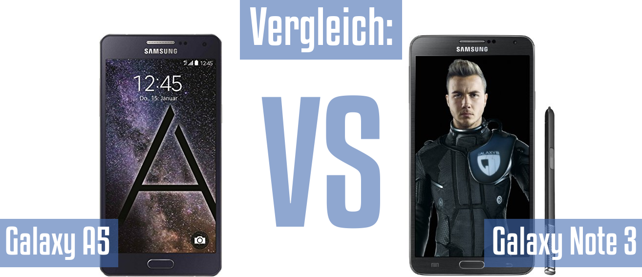 Samsung Galaxy A5 und Samsung Galaxy A5 im Vergleichstest