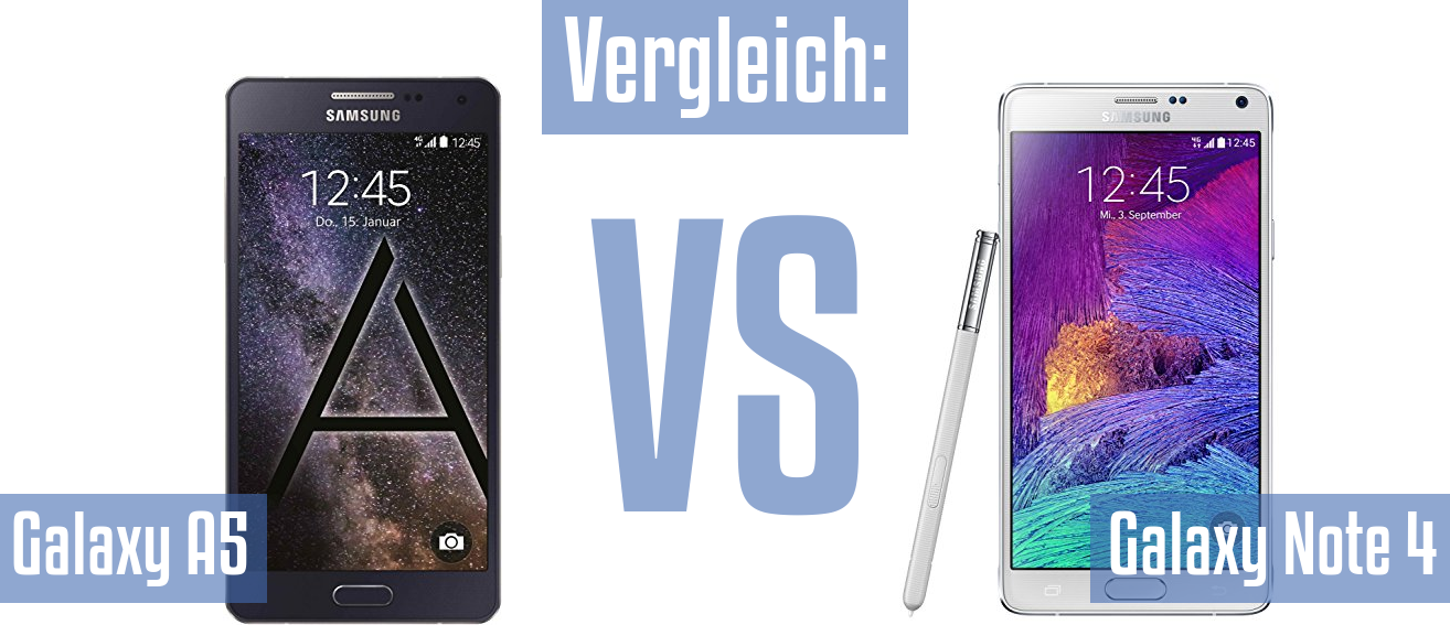 Samsung Galaxy A5 und Samsung Galaxy A5 im Vergleichstest