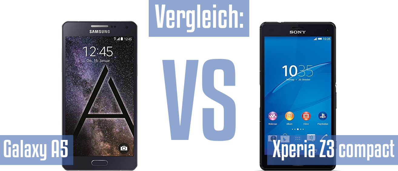 Samsung Galaxy A5 und Samsung Galaxy A5 im Vergleichstest