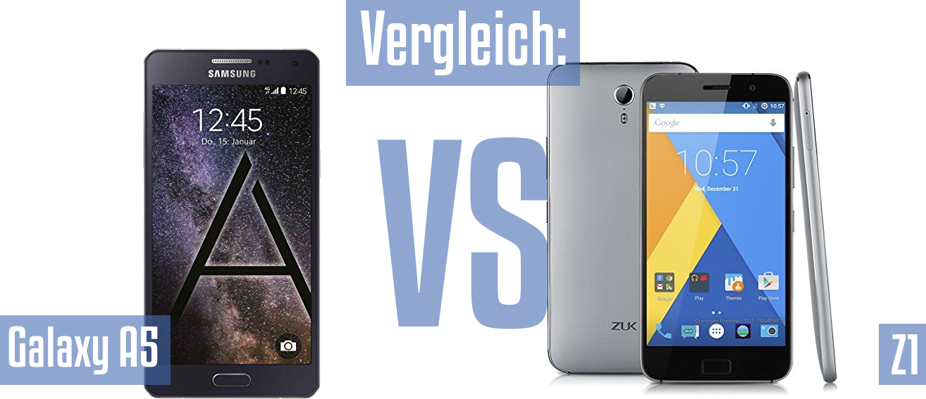 Samsung Galaxy A5 und Samsung Galaxy A5 im Vergleichstest