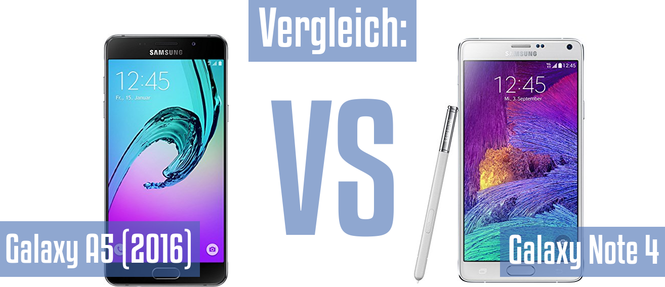 Samsung Galaxy A5 (2016) und Samsung Galaxy A5 (2016) im Vergleichstest