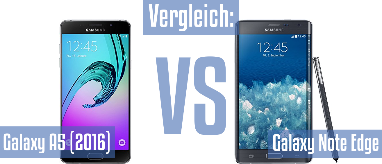 Samsung Galaxy A5 (2016) und Samsung Galaxy A5 (2016) im Vergleichstest