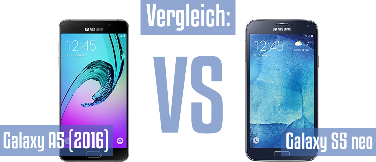 Samsung Galaxy A5 (2016) und Samsung Galaxy A5 (2016) im Vergleichstest