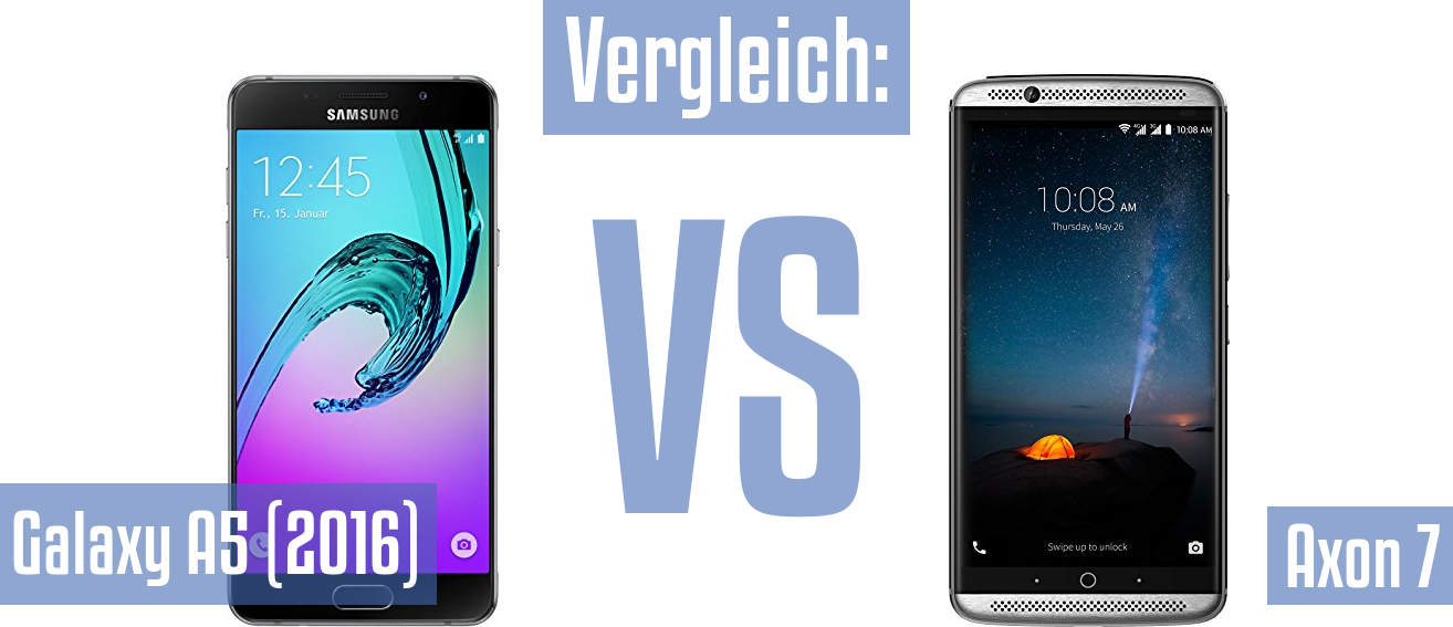 Samsung Galaxy A5 (2016) und Samsung Galaxy A5 (2016) im Vergleichstest
