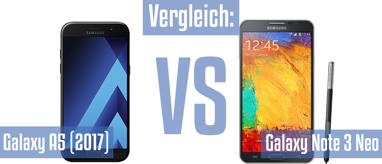 Samsung Galaxy A5 (2017) und Samsung Galaxy A5 (2017) im Vergleichstest