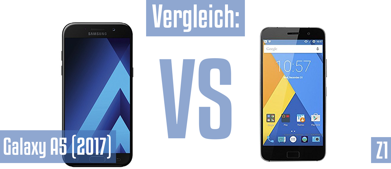Samsung Galaxy A5 (2017) und Samsung Galaxy A5 (2017) im Vergleichstest