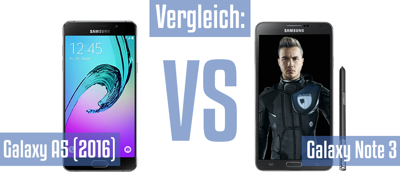 Samsung Galaxy A5 (2016) und Samsung Galaxy A5 (2016) im Vergleichstest