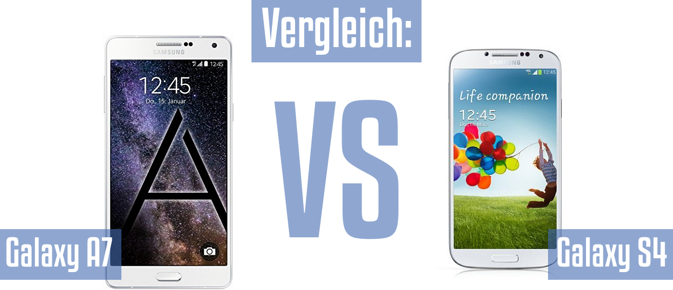 Samsung Galaxy A7 und Samsung Galaxy A7 im Vergleichstest