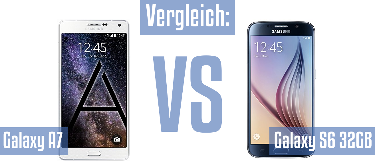 Samsung Galaxy A7 und Samsung Galaxy A7 im Vergleichstest