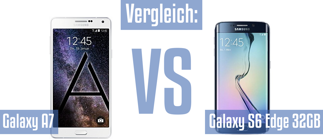Samsung Galaxy A7 und Samsung Galaxy A7 im Vergleichstest