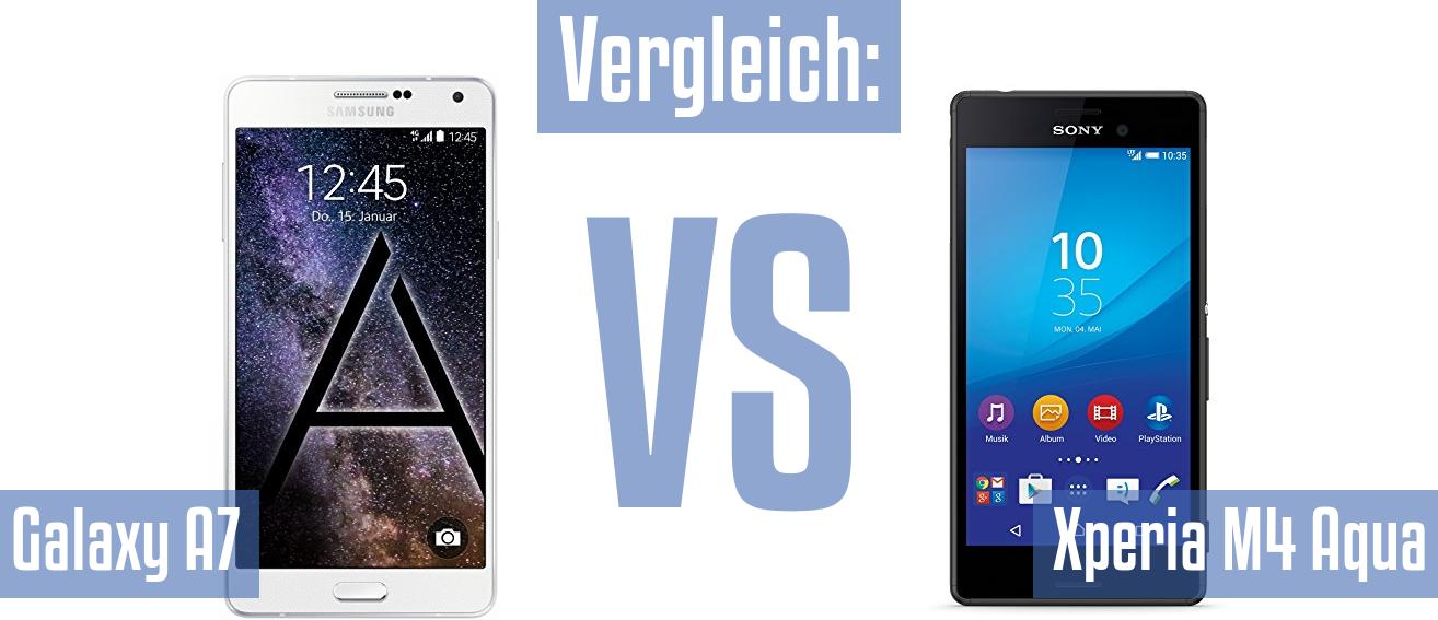 Samsung Galaxy A7 und Samsung Galaxy A7 im Vergleichstest