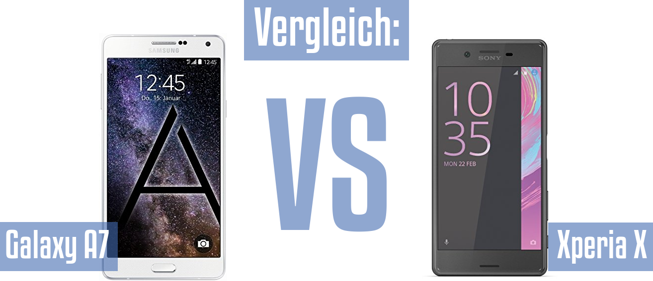 Samsung Galaxy A7 und Samsung Galaxy A7 im Vergleichstest