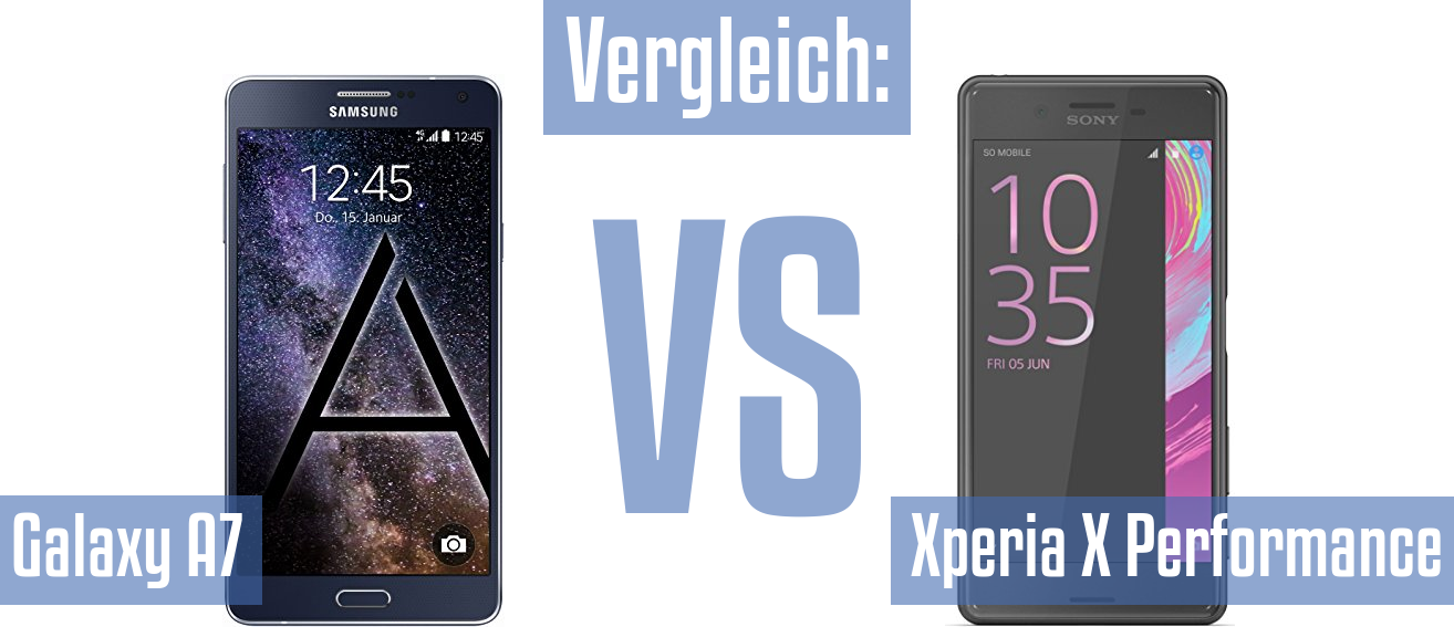 Samsung Galaxy A7 und Samsung Galaxy A7 im Vergleichstest