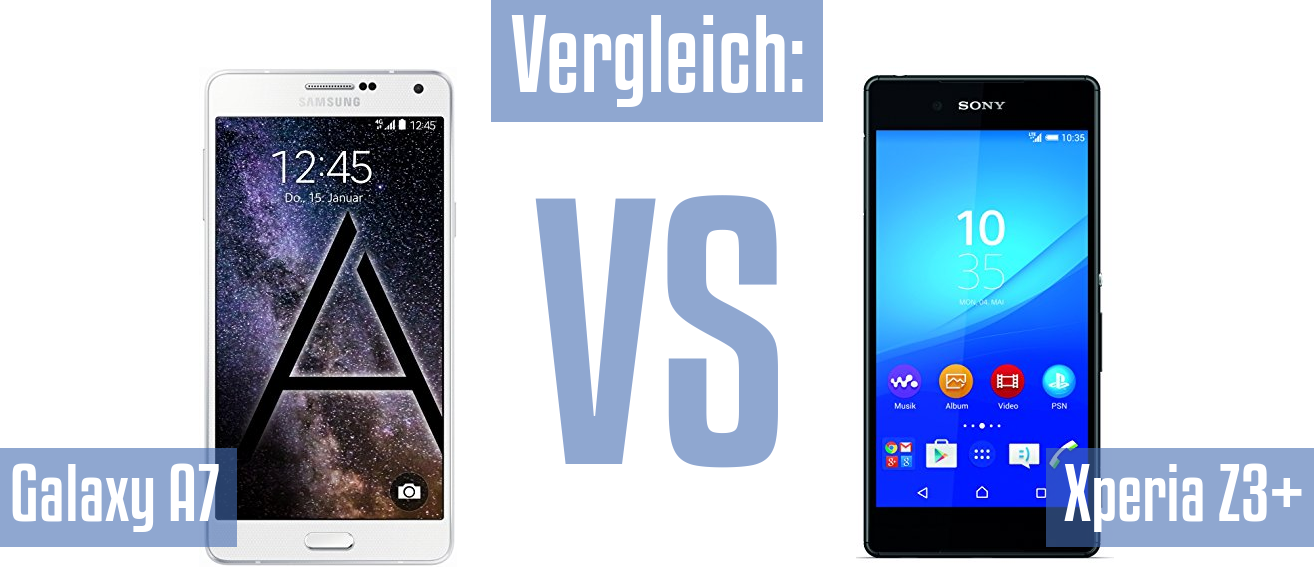 Samsung Galaxy A7 und Samsung Galaxy A7 im Vergleichstest