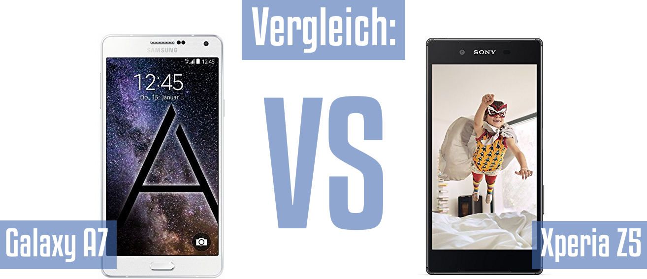 Samsung Galaxy A7 und Samsung Galaxy A7 im Vergleichstest