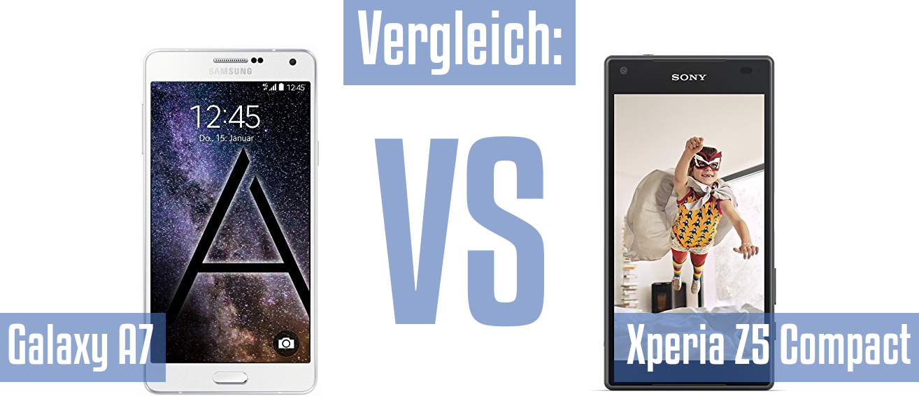 Samsung Galaxy A7 und Samsung Galaxy A7 im Vergleichstest