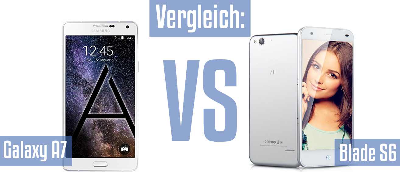 Samsung Galaxy A7 und Samsung Galaxy A7 im Vergleichstest