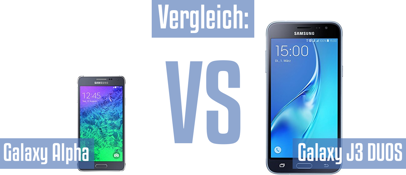 Samsung Galaxy Alpha und Samsung Galaxy Alpha im Vergleichstest