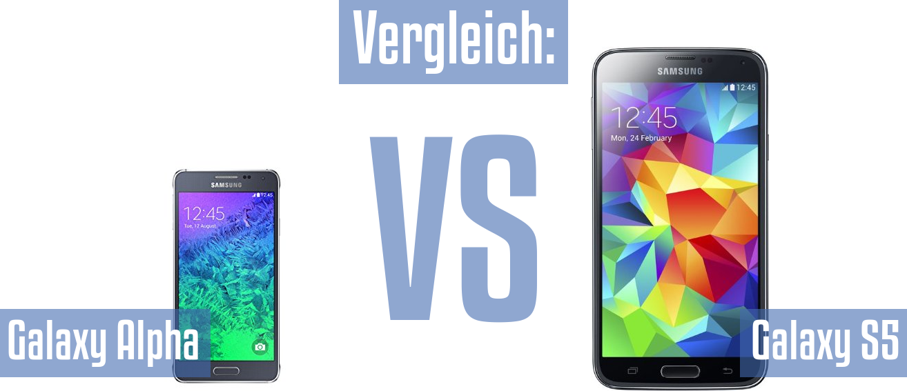 Samsung Galaxy Alpha und Samsung Galaxy Alpha im Vergleichstest