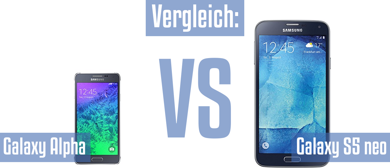 Samsung Galaxy Alpha und Samsung Galaxy Alpha im Vergleichstest