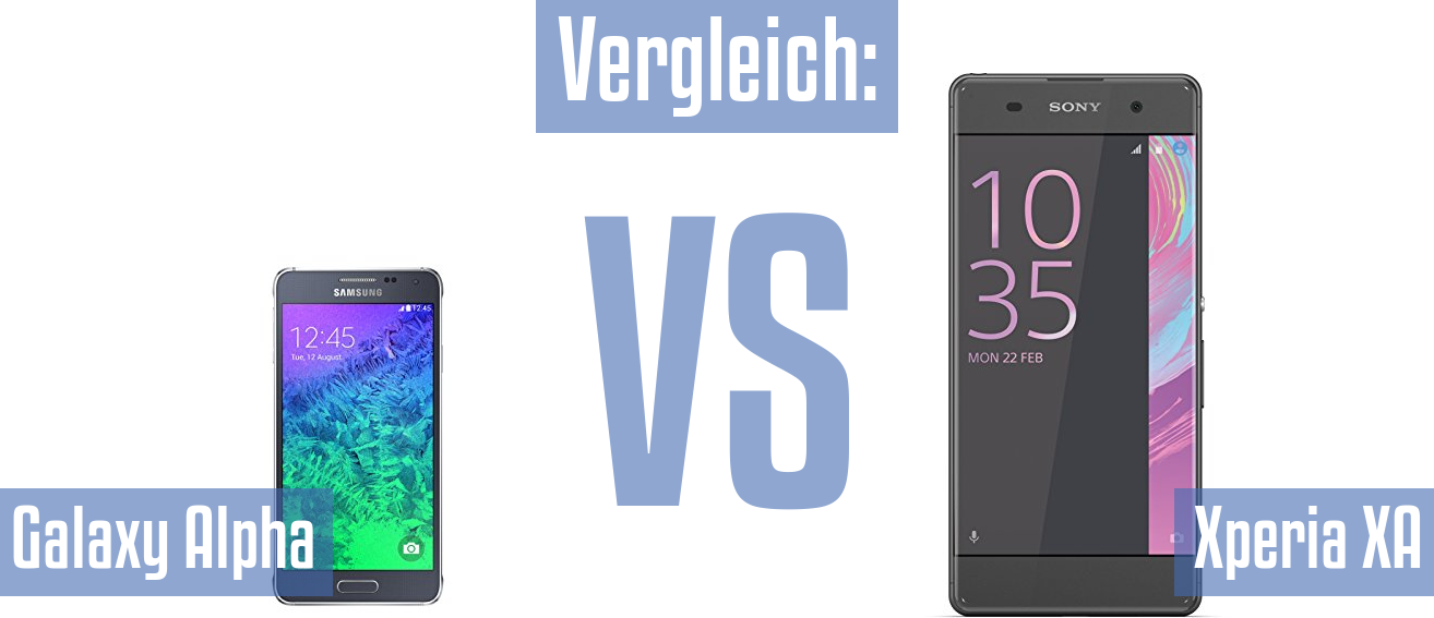 Samsung Galaxy Alpha und Samsung Galaxy Alpha im Vergleichstest