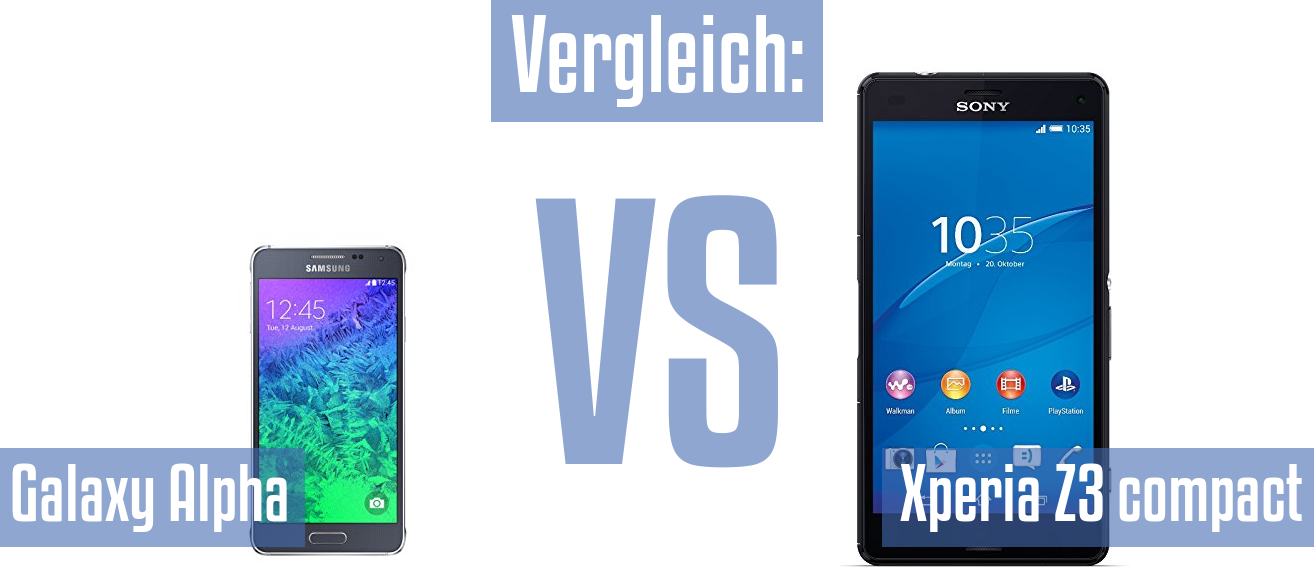 Samsung Galaxy Alpha und Samsung Galaxy Alpha im Vergleichstest