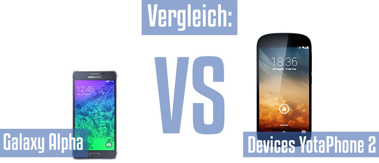 Samsung Galaxy Alpha und Samsung Galaxy Alpha im Vergleichstest