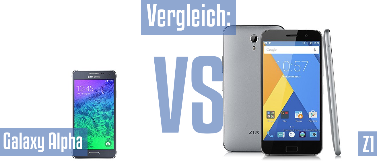 Samsung Galaxy Alpha und Samsung Galaxy Alpha im Vergleichstest